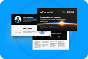 MANH Momentum Session (G. Fowler, B. Lindner)